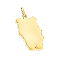 Winnie The Pooh With Honey Pot 18K Yellow Gold Enamel Bear Pendant 11 Winnie The Pooh With Honey Pot 18K Yellow Gold Enamel Bear Pendant -Its Hot Jewelry Shop custom jewelry winnie the pooh with honey pot 18k gold enamel bear pendant backye