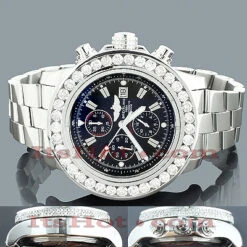 Large Men's Diamond Breitling Super Avenger Watch 12.50