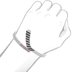 Custom Made 14K White Gold Hockey Stick Rubies White Black Diamond Bangle Bracelet 12 Custom Made 14K White Gold Hockey Stick Rubies White Black Diamond Bangle Bracelet -Its Hot Jewelry Shop custom made 14k gold hockey stick rubies white black diamond bangle bracelet 100033 bodwh