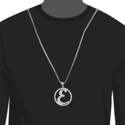 Diamond Initial Pendant For Men 10K Yellow Gold Alphabet Letter Custom Made 15 Diamond Initial Pendant For Men 10K Yellow Gold Alphabet Letter Custom Made -Its Hot Jewelry Shop custom made diamond initial e pendant 329ct 10k gold alphabet letter 4