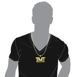 Large 10K Yellow Gold Name Plate Pendant For Men 12 Large 10K Yellow Gold Name Plate Pendant For Men -Its Hot Jewelry Shop custom made jewelry large solid 10k gold name plate pendant for men 001240 bodye