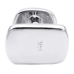 Custom 14K White Gold Shirt Studs With Real Diamonds -Its Hot Jewelry Shop custom solid 14k gold shirt studs with real diamonds 018289 backwh