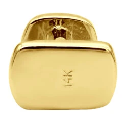 Custom 14K White Gold Shirt Studs With Real Diamonds -Its Hot Jewelry Shop custom solid 14k gold shirt studs with real diamonds 018289 backye