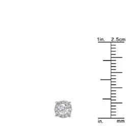 Dazzling Men's Diamond Stud Earrings 0.4ct Single Stud 14K White Gold 17 Dazzling Men's Diamond Stud Earrings 0.4ct Single Stud 14K White Gold -Its Hot Jewelry Shop dazzling mens diamond stud earrings 04ct single stud 14k gold rulerwh