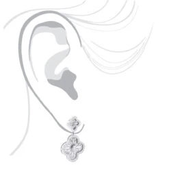 Designer 14K White Gold Diamond Flower Earrings 1.49ct 12 Designer 14K White Gold Diamond Flower Earrings 1.49ct -Its Hot Jewelry Shop designer 14k gold diamond flower earrings 149ct p 6713 body white