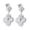 Designer 14K White Gold Diamond Flower Earrings 1.49ct 2 Designer 14K White Gold Diamond Flower Earrings 1.49ct -Its Hot Jewelry Shop designer 14k gold diamond flower earrings 149ct p 6713 white