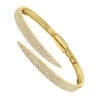 Arrow Design 2 Carat Pave Round Bangle Bracelet For Women 14K Yellow Gold -Its Hot Jewelry Shop designer 14k gold pave diamond bangle bracelet for women arrow design 2ct 803218 ye 1689176373