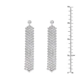 Designer 14K Yellow Gold Waterfall Diamond Drop Earrings For Women 6ct By Luxurman 11 Designer 14K Yellow Gold Waterfall Diamond Drop Earrings For Women 6ct By Luxurman -Its Hot Jewelry Shop designer 14k gold waterfall diamond drop earrings for women 5ct by luxurman rulerwh