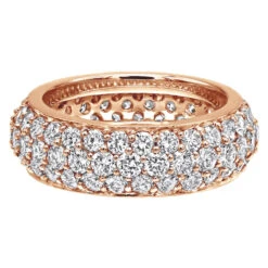 Designer 18K White Gold Pave Diamond Eternity Ring 3.23ct 15 Designer 18K White Gold Pave Diamond Eternity Ring 3.23ct -Its Hot Jewelry Shop designer 18k gold pave diamond eternity ring 323ct p 23024 backro