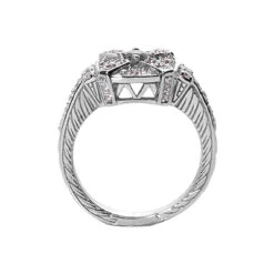 Designer Diamond And Ruby Ring 14K White Gold 0.48ctd 0.15ctr 8 Designer Diamond And Ruby Ring 14K White Gold 0.48ctd 0.15ctr -Its Hot Jewelry Shop designer diamond and ruby ring 14k 048ctd 015ctr p 29660 back white