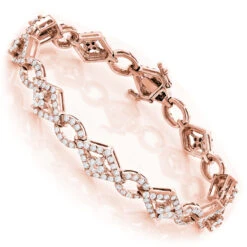 Designer Diamond Bracelet For Women 14K White Gold 4.94ct 9 Designer Diamond Bracelet For Women 14K White Gold 4.94ct -Its Hot Jewelry Shop designer diamond bracelet 14k 494ct p 41384 ro