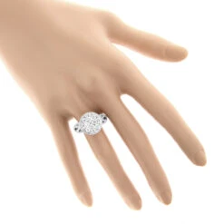 Designer Diamond Cluster 1.89ct Unique Engagement Rings 11 Designer Diamond Cluster 1.89ct Unique Engagement Rings -Its Hot Jewelry Shop designer diamond cluster ring 189ct unique engagement rings bodwh