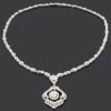 Designer Diamond Luccello Necklace 11.14ct 18K White Gold -Its Hot Jewelry Shop designer diamond necklaces luccello jewelry piece 1114ct 18k 1