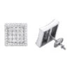 Square Diamond Stud Earrings For Men And Women 14K White Gold 1.2ct Pave Diamonds 1 Square Diamond Stud Earrings For Men And Women 14K White Gold 1.2ct Pave Diamonds -Its Hot Jewelry Shop designer diamond stud earrings 14k 128ct p 1695754501