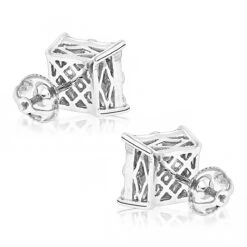 Designer Diamond Stud Earrings For Less 1.75ct 14K White Gold 12 Designer Diamond Stud Earrings For Less 1.75ct 14K White Gold -Its Hot Jewelry Shop designer diamond stud earrings for less 190ct 14k gold backwh