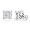 Designer Diamond Stud Earrings For Less 1.75ct 14K White Gold 2 Designer Diamond Stud Earrings For Less 1.75ct 14K White Gold -Its Hot Jewelry Shop designer diamond stud earrings for less 190ct 14k gold wh