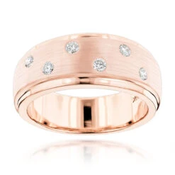 Designer Diamond Wedding Bands 14K Yellow Gold Men's Diamond Ring 0.35ct 10 Designer Diamond Wedding Bands 14K Yellow Gold Men's Diamond Ring 0.35ct -Its Hot Jewelry Shop designer diamond wedding rings 14k gold ring 035ct p 6681 ro