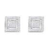 Designer Earrings 14K White Gold Diamond Earrings Studs 1.24 -Its Hot Jewelry Shop designer earrings 14k gold diamond earrings studs 124 p 6996 wh