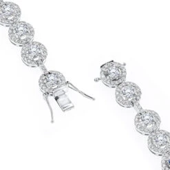 Designer 18K White Gold Diamond Bracelet For Women 6ct By Luxurman 11 Designer 18K White Gold Diamond Bracelet For Women 6ct By Luxurman -Its Hot Jewelry Shop designer jewelry 18k gold diamond bracelet for women 6ct by luxurman backwh