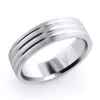 Designer Three Lines Solid Platinum Men's Wedding Band 1 Designer Three Lines Solid Platinum Men's Wedding Band -Its Hot Jewelry Shop designer three lines solid platinum mens wedding band 1