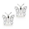Ladies Diamond Butterfly Earrings Studs 1/2ct 14K White Gold 2 Ladies Diamond Butterfly Earrings Studs 1/2ct 14K White Gold -Its Hot Jewelry Shop diamond butterfly earrings 048ct 14k p 44628 wh