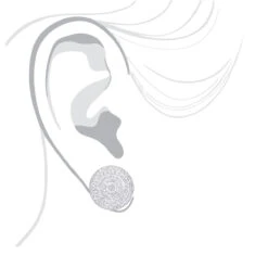 Large Diamond Circle Earrings Studs In Sterling Silver 0.22ct 9 Large Diamond Circle Earrings Studs In Sterling Silver 0.22ct -Its Hot Jewelry Shop diamond circle earrings 023ct sterling silver p 47924 bodwh