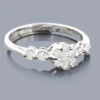 Diamond Cluster Engagement Ring 0.46ct 14K White Gold 1 Diamond Cluster Engagement Ring 0.46ct 14K White Gold -Its Hot Jewelry Shop diamond cluster engagement ring 046ct 14k p 44702