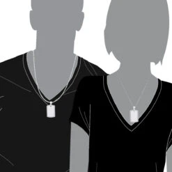 Diamond Dog Tag Pendant In Sterling Silver 0.48ct 8 Diamond Dog Tag Pendant In Sterling Silver 0.48ct -Its Hot Jewelry Shop diamond dog tag pendant in sterling silver 048ct p 48321 bodwh