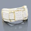 Diamond Engagement Ring 10K Yellow Gold 1.35ct