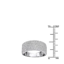 Ladies Diamond Wedding Band 1.25ct 14K White Gold 13 Ladies Diamond Wedding Band 1.25ct 14K White Gold -Its Hot Jewelry Shop diamond micro pave wedding band 125ct 10k gold p 46014 rulerwh