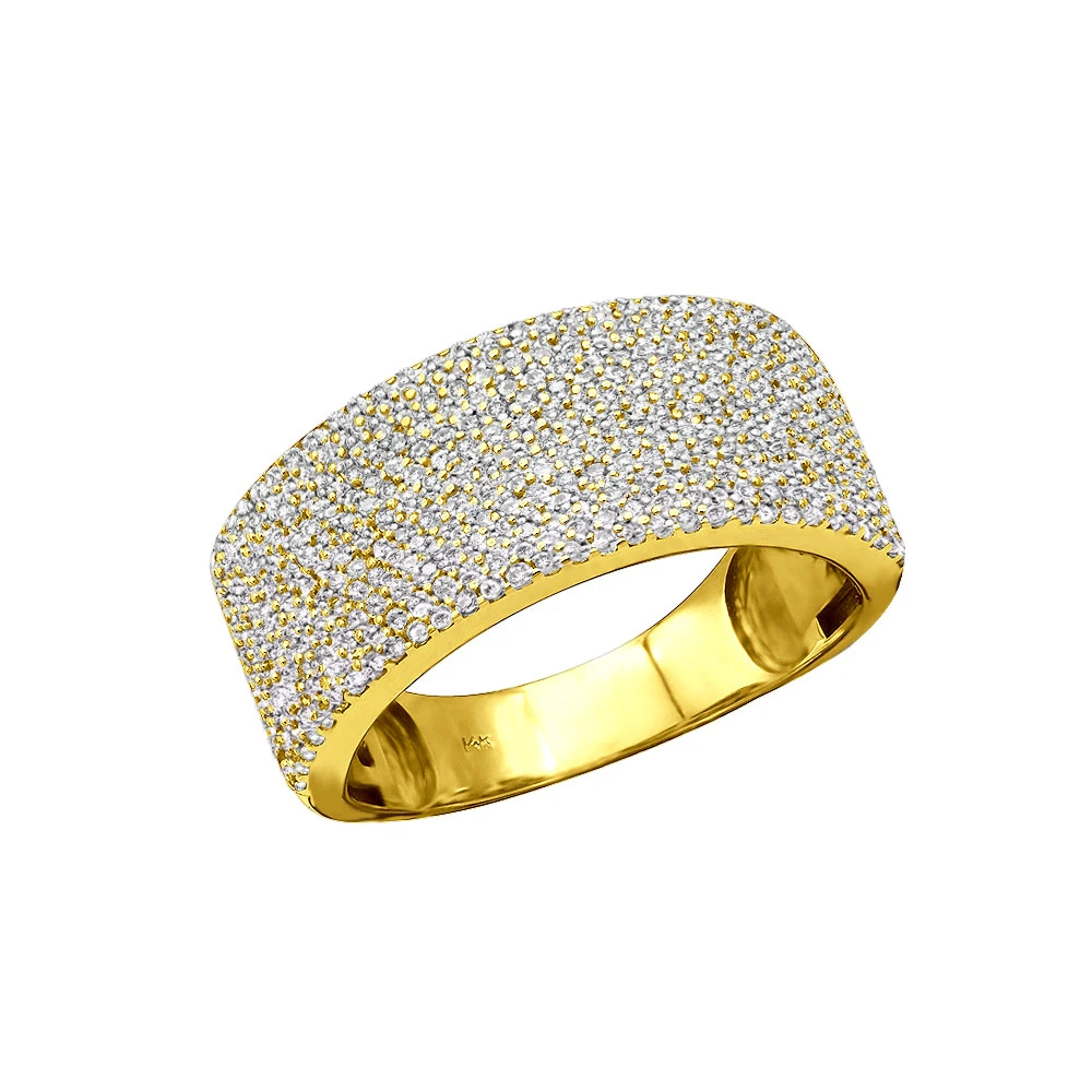 Ladies Diamond Wedding Band 1.25ct 14K White Gold 4 Ladies Diamond Wedding Band 1.25ct 14K White Gold - Image 2