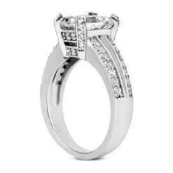 Diamond Platinum Engagement Ring 1.42ct 4.7mm 6 Diamond Platinum Engagement Ring 1.42ct 4.7mm -Its Hot Jewelry Shop diamond platinum engagement ring 142ct p 34704 back white 20220420 20220426