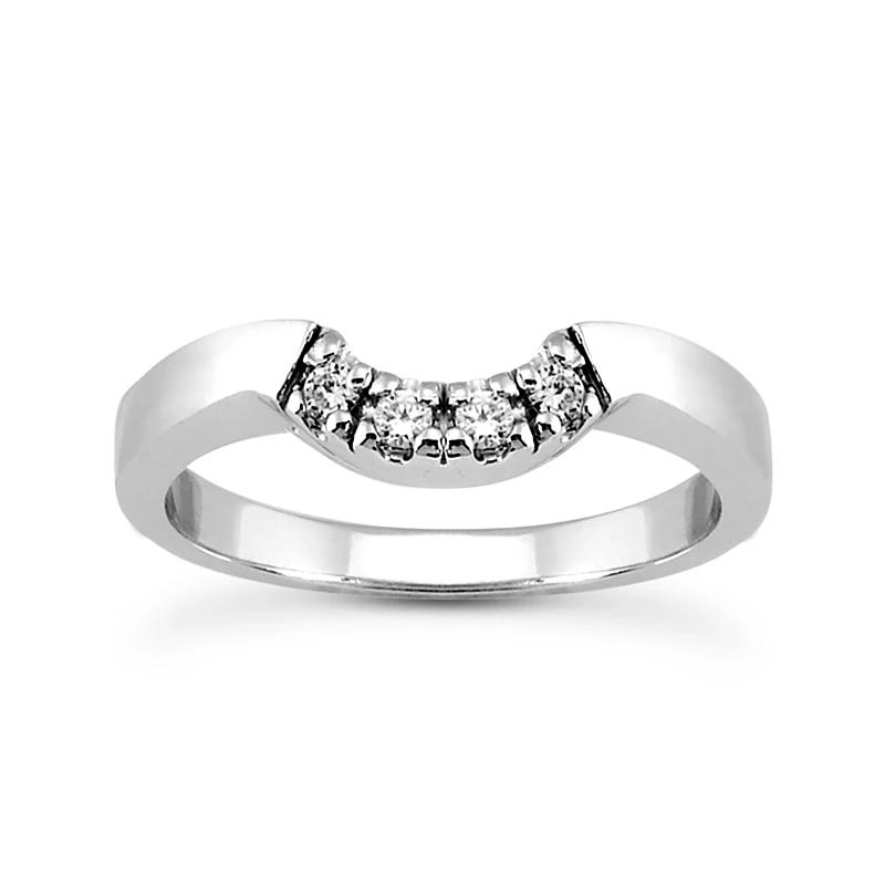 Diamond Platinum Engagement Ring Set 1.08ct 6 Diamond Platinum Engagement Ring Set 1.08ct - Image 4