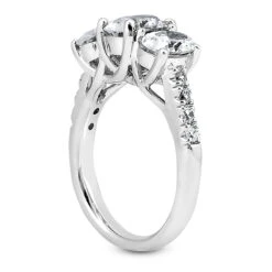 Diamond Platinum Engagement Ring Set 2.53ct Band: 2.4mm, Eng.: 2.5mm 9 Diamond Platinum Engagement Ring Set 2.53ct Band: 2.4mm, Eng.: 2.5mm -Its Hot Jewelry Shop diamond platinum engagement ring set 253ct p 30222 additional white