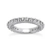 Thin Diamond Platinum Engagement Wedding Ring 1.47ct
