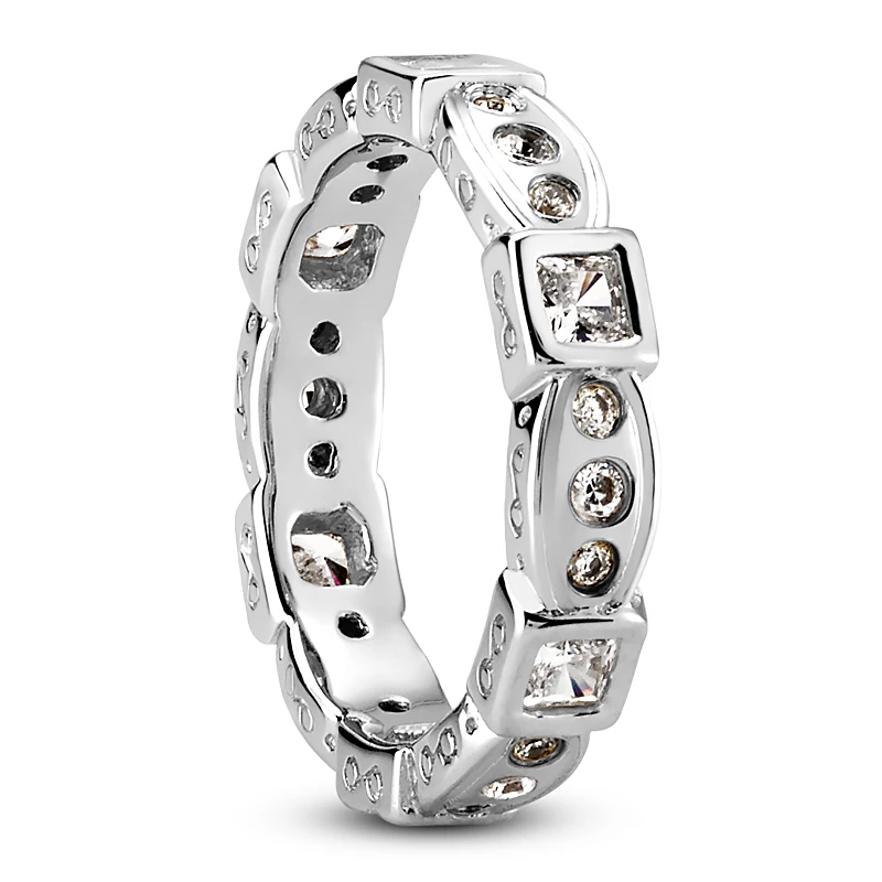 Diamond Platinum Eternity Band 0.81ct 4 Diamond Platinum Eternity Band 0.81ct - Image 2