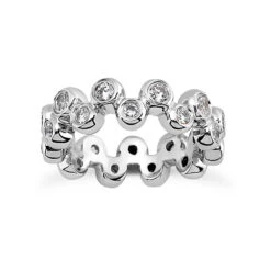 Diamond Platinum Eternity Band 0.99ct