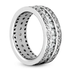 Diamond Platinum Eternity Band 1.90ct 6 Diamond Platinum Eternity Band 1.90ct -Its Hot Jewelry Shop diamond platinum eternity band 190ct p 30572 back white 20220426