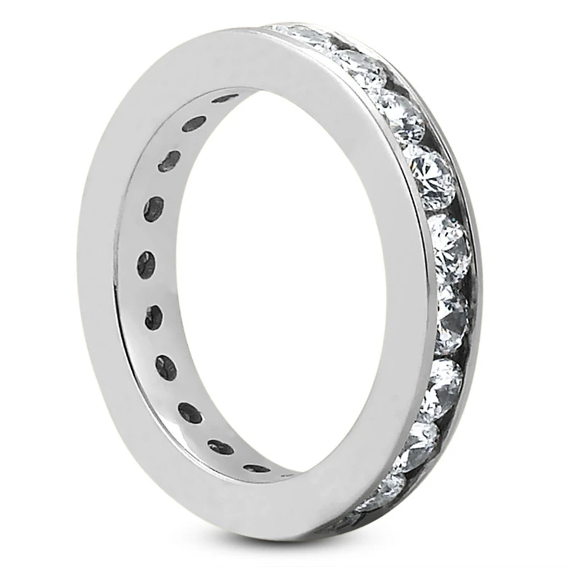 Diamond Platinum Eternity Band 2.20ct 4 Diamond Platinum Eternity Band 2.20ct - Image 2