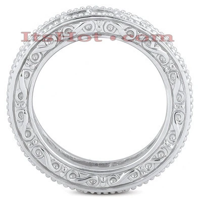 Diamond Platinum Eternity Band 2.40ct 4 Diamond Platinum Eternity Band 2.40ct - Image 2