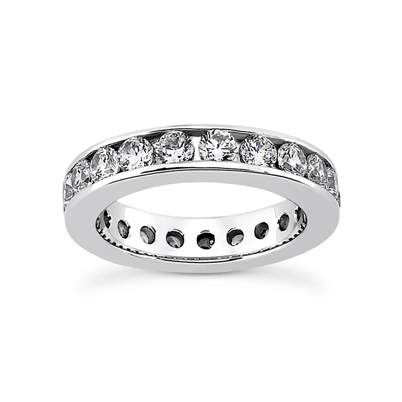 Diamond Platinum Eternity Band 2.85ct 3 Diamond Platinum Eternity Band 2.85ct