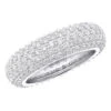 Diamond Platinum Eternity Ring 4.68ct