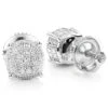 Diamond Stud Earrings 0.25ct Sterling Silver -Its Hot Jewelry Shop diamond stud earrings 025ct sterling silver p 45404