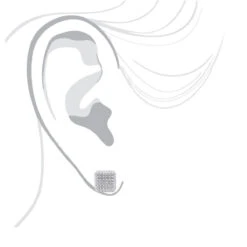 Pave Diamond Stud Earrings Under 300 - 10K White Gold Square Studs 0.33ct -Its Hot Jewelry Shop diamond stud earrings under 300 10k gold studs 029ct bodwh