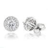 Diamond Studs 14K White Gold Cluster Diamond Stud Earrings .82ct 2 Diamond Studs 14K White Gold Cluster Diamond Stud Earrings .82ct -Its Hot Jewelry Shop diamond studs 14k cluster diamond stud earrings 82ct p 6935 wh