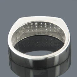 Diamond Wedding Bands 10K White Gold Diamond Wedding Band 0.68ct -Its Hot Jewelry Shop diamond wedding bands 10k diamond wedding band 068ct p 6939back