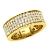 Diamond Wedding Bands 14K Yellow Gold Round Diamond Band 1.21 -Its Hot Jewelry Shop diamond wedding bands 14k gold round diamond band 121 p 6743 yellow