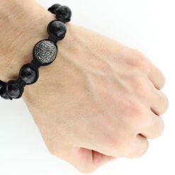 Disco Ball Black Diamond Bracelet 5.50ct 14K Black Plated Gold 7 Disco Ball Black Diamond Bracelet 5.50ct 14K Black Plated Gold -Its Hot Jewelry Shop disco ball black diamond bracelet 550ct 14k gold p 48239bod