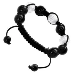 Disco Ball Sterling Silver And Diamond Bracelet For Men And Women 1 Carat 10 Disco Ball Sterling Silver And Diamond Bracelet For Men And Women 1 Carat -Its Hot Jewelry Shop disco ball sterling silver and diamond bracelet 100ct p 48026 back