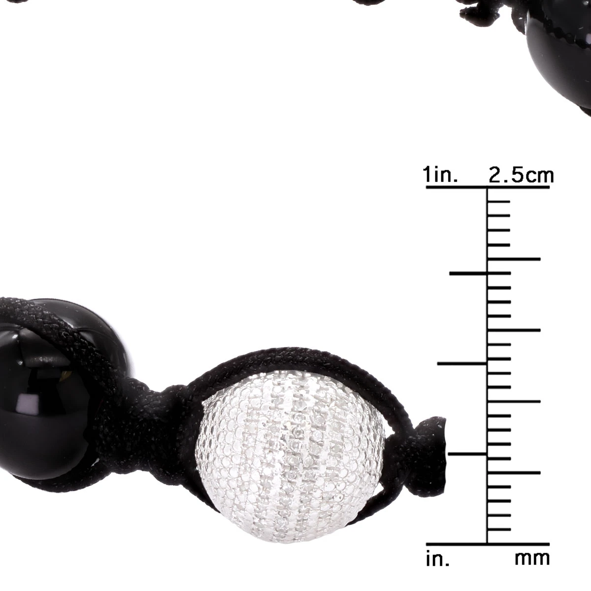 Disco Ball Sterling Silver And Diamond Bracelet For Men And Women 1 Carat 7 Disco Ball Sterling Silver And Diamond Bracelet For Men And Women 1 Carat - Image 5